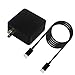 UL Listed USB Type C Wall AC Charger Fit for Lenovo Yoga 720-13 730-13 910-13 S730-13 USB-C 4X20M26268 ADLX65YLC3A ADLX65YLC2A ADLX65YAC2A ADLX65YCC2A Laptop 7.5Ft Type-C Power Supply Adapter Cord