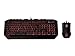 Cooler Master Devastator - LED Gaming Keyboard and Mouse Combo Bundle (Red Edition)
