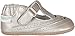 Robeez Girls' Ruby T-Strap Mary Jane, Warm Grey, 9-12 Months M US Infant