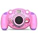 Campark Kids Camera Gifts for 3-8 Year Old Girls, Children Camcorders Gift Mini Child Camera for Little Girl with Mic, Non-Slip and Anti-Drop Design for Outdoor Play,Pink primary