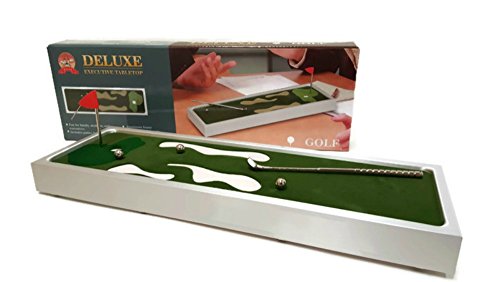 Barwench Games' Executive Tabletop Golf, Aluminum Framed Deluxe Edition