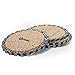 Bike Chain and Bamboo Coasters by Resource Revival | Eco-friendly Rustic Modern Coaster Created for the Adventurer - Set of 4