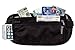 Just Believe Brand Premium RFID Travel Money Belt Waist Pouch-Don't Be A Victim of Electronic Pickpocketing