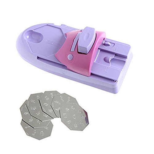 Pinkiou Diy Nail Art Printer Nail Stamp Plate Machine Stamper
