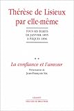 THERESE DE LISIEUX PAR ELLE-MEME by
