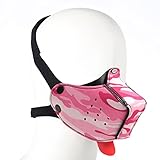 Neoprene Puppy Face Muzzle Dog Hood Mask Play Hoods