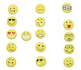 Colorboy Funny Emoticon Soft Silicone Tennis Dampeners Tennis Shock Absorber (pack of 16) Emoji Easy Use tennis dampeners for all Tennis Player