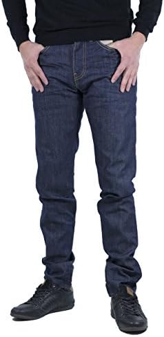 Levi's Men's 512 Slim Taper Fit Broken Raw Jeans, Blue, 31W x 34L