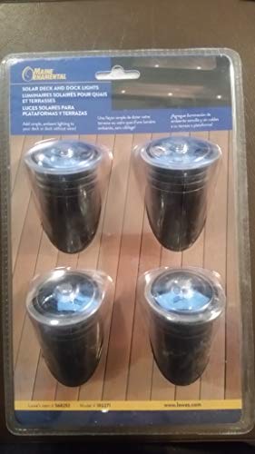 Dekorators LED Solar Deck and Dock Light Kit