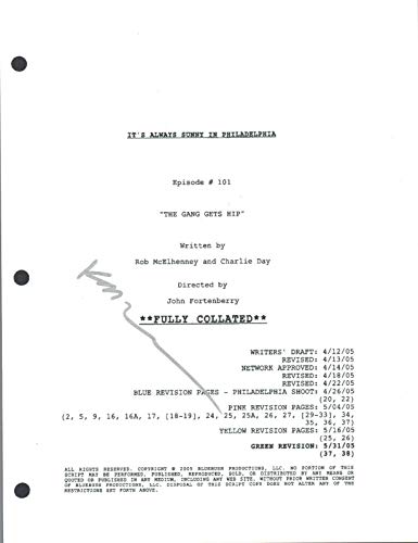 3 Kaitlin+Signed+Always+Philadelphia+Episode