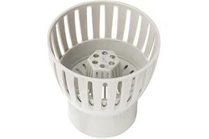 Water Control Koi Pond Drain Skimmer with Enhanced Debris Collection for (75mm)