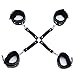 Bed Restraint Kit - Gagu 10 Pcs Adjustable Wrist and Ankle Cuff Bracelets Set for Cosplay