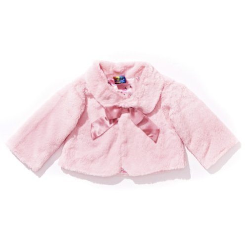 Girls Pink Quilted Coat - size 3T