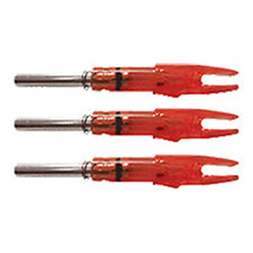 LumenokBurt Coyote Lighted Arrow Nocks Signature Red 3/Pkg