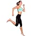 Zensah High Waisted Capris - Women's Compression 3/4 Tights, High Rise Compression Pants, Athletic, Running, Fitness, Workout