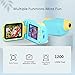 Cocopa Kids Camera Digital Camera for Girls Rechargeable 1080P 12MP Toy Camera for Boys Video Recorder 16 GB Card Included Gifts for Boys Girls Toddlers (Blue)