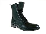 Polar Fox Men's 801026 Calf High Military Lace Up Combat Boots
