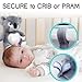 Baby Gifts ACENZ White Noise Sound Machine, Baby Soother Sleep Aid & Stars Night Light & Washable Plush Toy with 12 Soothing Sounds (Upgraded Koala)