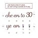 Glittery Rose Gold Cheers to 30 Years Banner for 30th Birthday Wedding Anniversary Party Decorations Supplies | Extra Rose Gold Glittery Circle Dots Garland