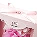 Baby Girl Gifts - Elastic Lace Headbands with Flower and Bows. Best Hair Accessories for Newborn, Infant, Toddler and Older Kids. Cute Birthday or Baby Shower Gift. Soft and Stretchy Pink Head Bands.