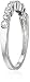 Amazon Collection Sterling Silver Bezel-Set Diamond Wedding Anniversary Ring (1/10 cttw, I-J Color, I2-I3 Clarity)