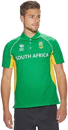 Sportfolio Icc Champions Trophy 2017 South Africa Men's Cricket Jersey, Green, L