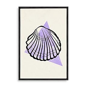 signwin Framed Canvas Wall Art Modern Geometric Pattern...