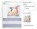 Beyond Your Thoughts DIY Latch Hook Kits Cute Hummingbird Pillow Cover Pattern Printed Crochet Needlework Crafts for Kids Adults and Beginners Family Decoration 16.5 * 16.5 in ZD743