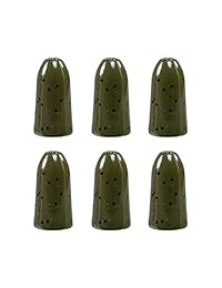nawaish tungsteno Bullet gusano pesos plomos de pesca, 6 pcs Bulk tungsteno Flipping para bajo, 1 4 3 8 1 2 3 4 1,1 1 2oz 2 oz, varios colores, para Texas aparejo de pesca y Carolina Rig