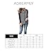 Adreamly Women's Black and White Striped Long Sleeve Baseball T Shirt Blouse Tunic Tops Black Medium