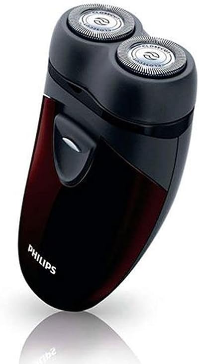 Philips PQ206/18 Men's Electric Travel Shaver Cordless Battery-Powered