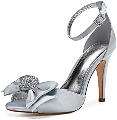 Lianyunneiyi Womens Shoes Satin Spring Summer Comfort Basic Pump