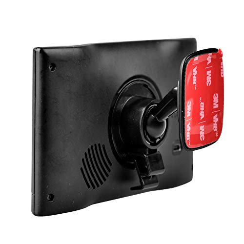 Adhesive GPS Mount with Pliable TPU Base [Upgrade], Stick On Dashboard Car Mounts for Garmin Nuvi Series GPS, Replacement Satnav Dash Holder