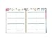Day Designer for Blue Sky 2018-2019 Academic Year Weekly & Monthly Planner, Flexible Cover, Twin-Wire Binding, 8.5
