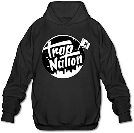 Trap Nation YouTube Head Music Cool Fashion Hoodie Black Music