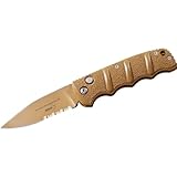 Boker 01KALS74DES KNIFE, KALASHNIKOV SAND BUTTON LOCK