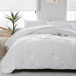 DOWNCOOL Full Size Comforter Sets - White Comforter