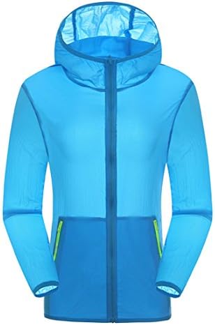 Homaok Men's/Women's Slim Fit Slim Fit Ultra Lightweight Waterproof Skin Coat