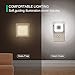 VINTAR [2Pack] Plug-in Led Night Light with Auto Dusk to Dawn Sensor,Adjustable Brightness Warm White Lights for Hallway,Bedroom, Kids Room, Kitchen, Stairway,Bathroom