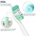 Replacement Toothbrush Heads, 8 Pack Sonic Care Brush Heads for Philips Sonicare HX6250 HX6211, Fit for Phillips DiamondClean, FlexCare, HealthyWhite, Plaque Control, Gum Health, EasyClean, Essence+