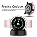 Yolovie Compatible with Samsung Galaxy Watch Active 2 Case 40mm, NOT for Active 4. PC Protective Cover Women Girl Bling Crystal Diamonds Shiny Rhinestone Bumper Watch Cases (40mm Pink)