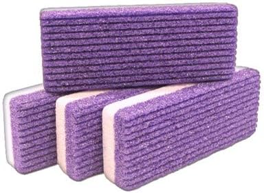 Love Pumice 2 in 1 Pumice Stone for Feet, Hands and Body, (Pack of 4)