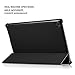 IVSO Huawei MediaPad M5 10.8 inch Tablet Case -Ultra Lightweight Slim Smart Cover Case for Huawei MediaPad M5 10.8 inch Tablet (Black)