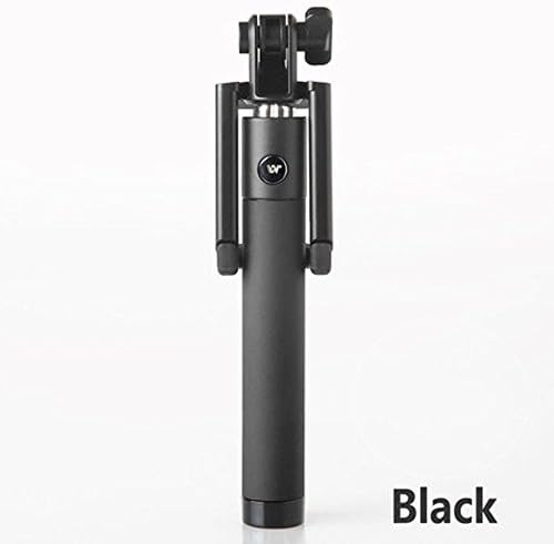 Selfie Stick: Tmashi® Selfy Handheld Extendable Bluetooth Monopod Portrait Taker &amp; Video Recorder (Cyan Black) UNIVERSAL FIT for iPhone 6s Plus Samsung Galaxy S7 S6 Edge+ Note 5 &amp; Smartphones