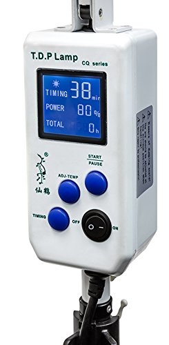 TDP Lamp CQ36 TDP Heat Lamp Featuring New Digital Controls Mineral Heating Plate Infrared Light Therapy for Maximum Pain Relief from Joint and Back Pain Arthritis Inflammation Sore Muscles