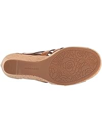 Rockport briah Gladiador Sandalia de la mujer