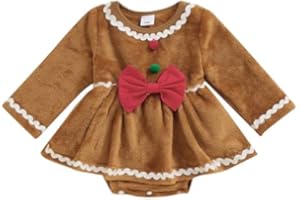 FIOMVA Baby Girl Clothes Infant Shamrock Bubble Smocked Romper Newborn Cute Long Sleeve Bodysuit Toddler Spring Outfit