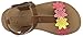 OshKosh B'Gosh Unisex-Adult Colette Girl's Flower T-Strap Sandal