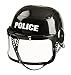 Aeromax Jr. Police Helmet with Movable Visor and Adjustable Headband