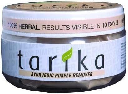 Tarika Natural Ayurvedic Skin Care for Pimple, Acne Scars & Zit Free Face/Herbal Face Mask with Anti-Oxidants for Glowing Skin/Exfoliating Face Wash for Black head, White head & Rosacea, 50gm